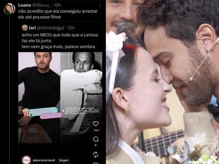 Larissa Manoela rebate críticas e defende o marido em filme sobre Carmen Miranda