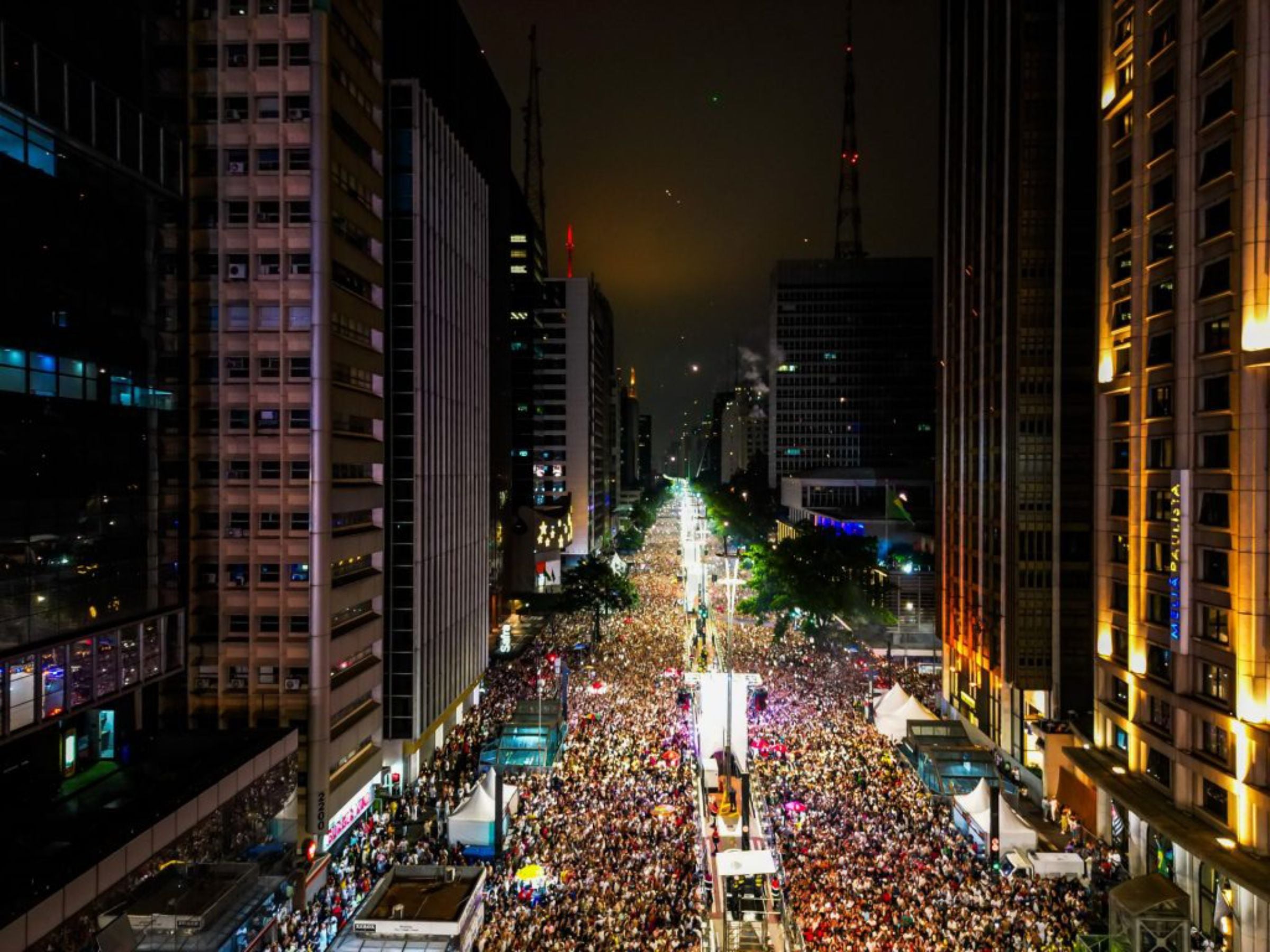 Réveillon da Paulista celebra a virada com 14 horas de shows