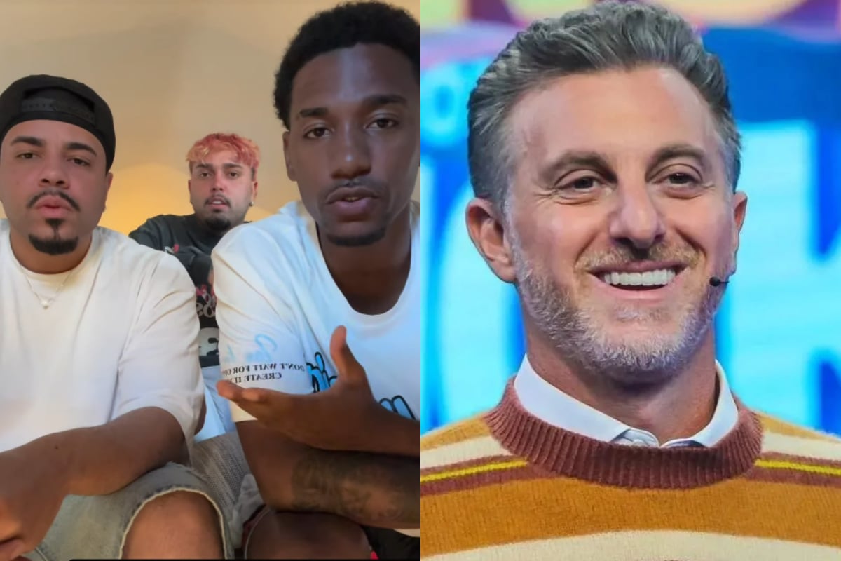 Influenciador se desculpa após xingar Luciano Huck de “filho da puta”