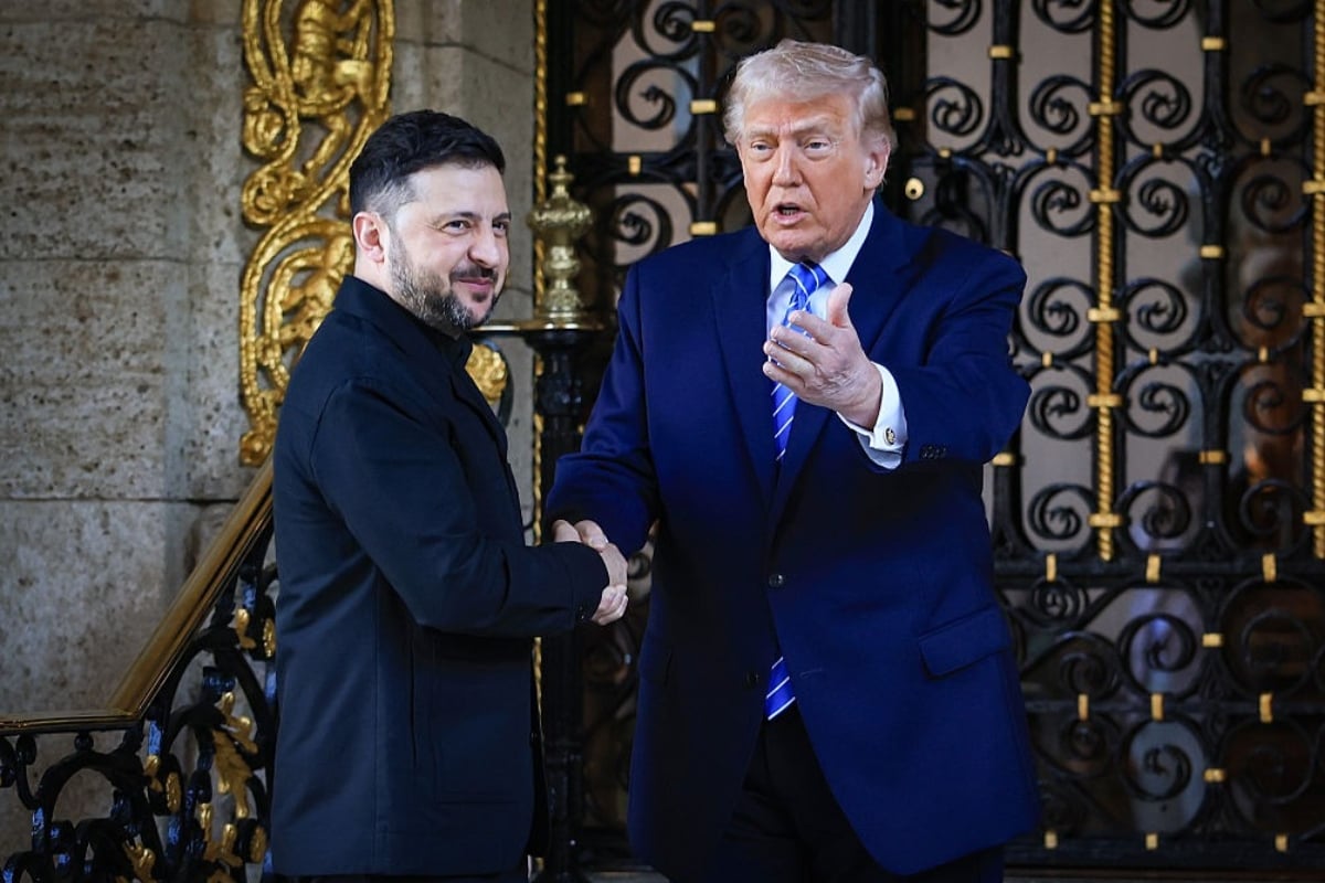 Após reunião com Zelensky, Trump diz que negociações avançaram 95%