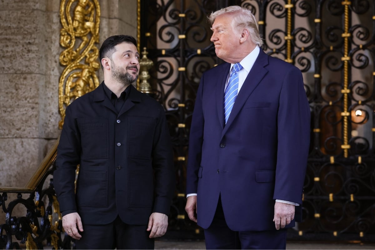 Com Zelensky, Trump adota tom otimista, mas vê entraves na negociação