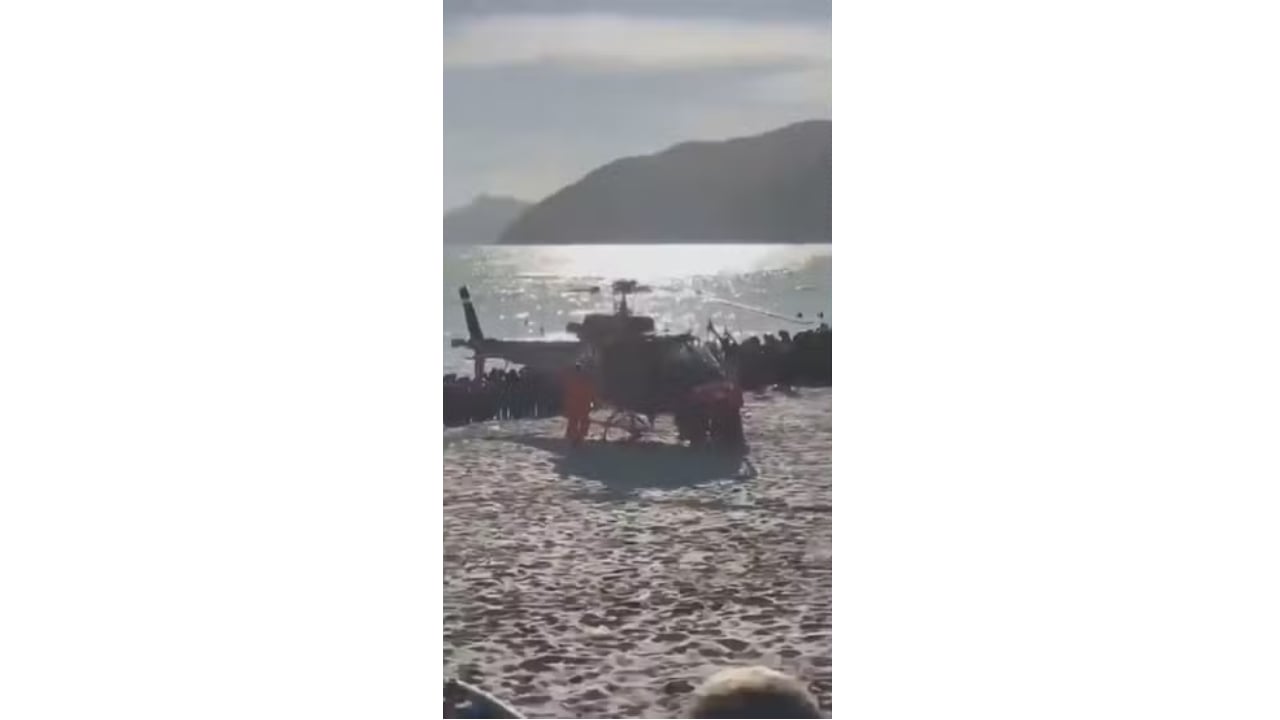 Tiroteio deixa banhista ferido em praia; veja vídeo