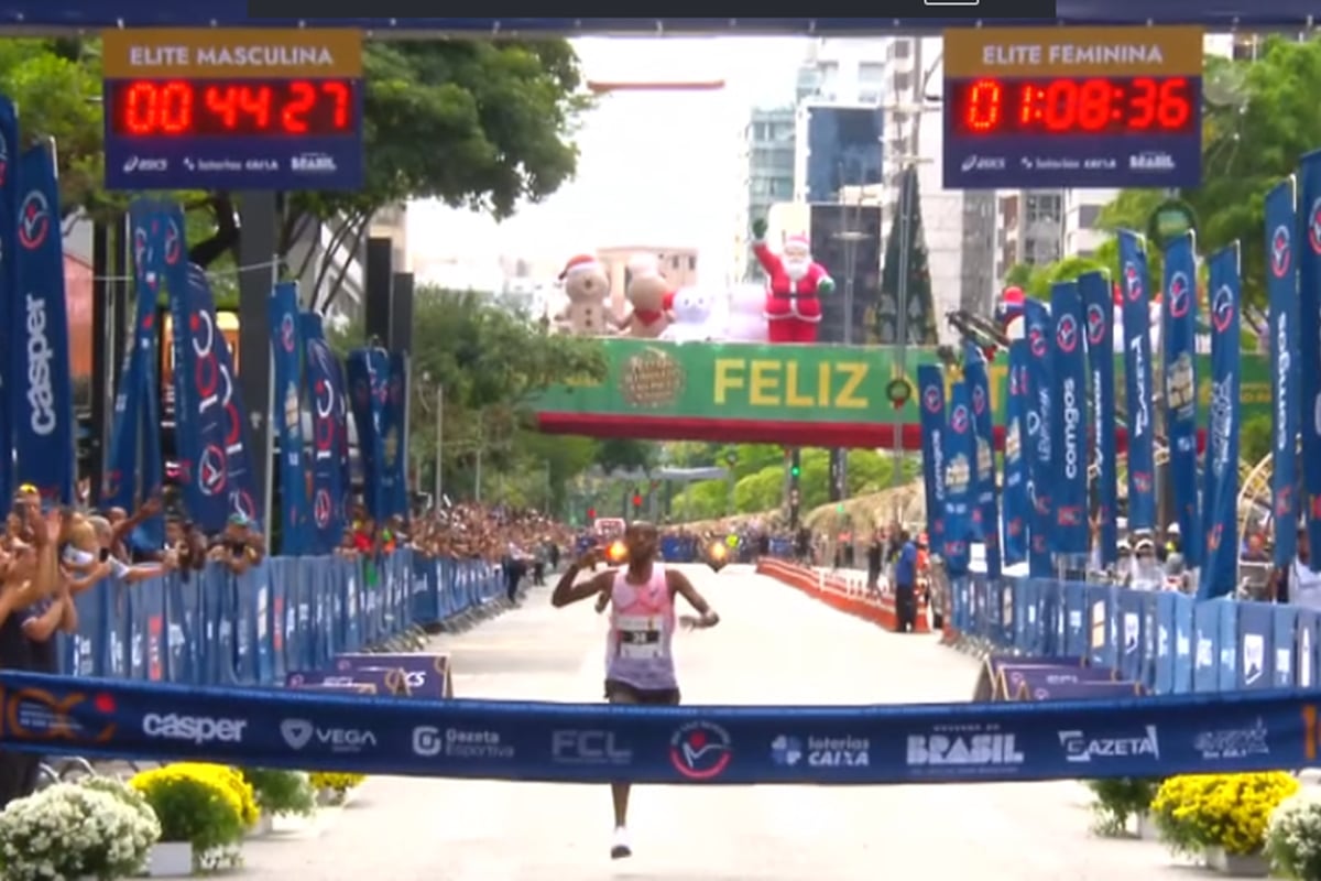 São Silvestre: Gizachew ganha no masculino; brasileiro chega em 3°