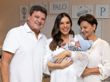 Mariana Rios mostra momentos do parto de Palo e celebra: “8 dias de transformação”