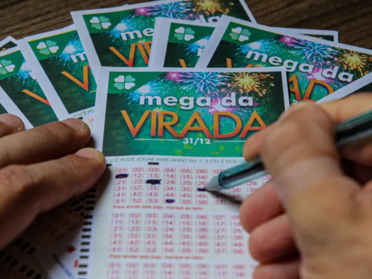 Confira quais foram os números mais sorteados na Mega da Virada