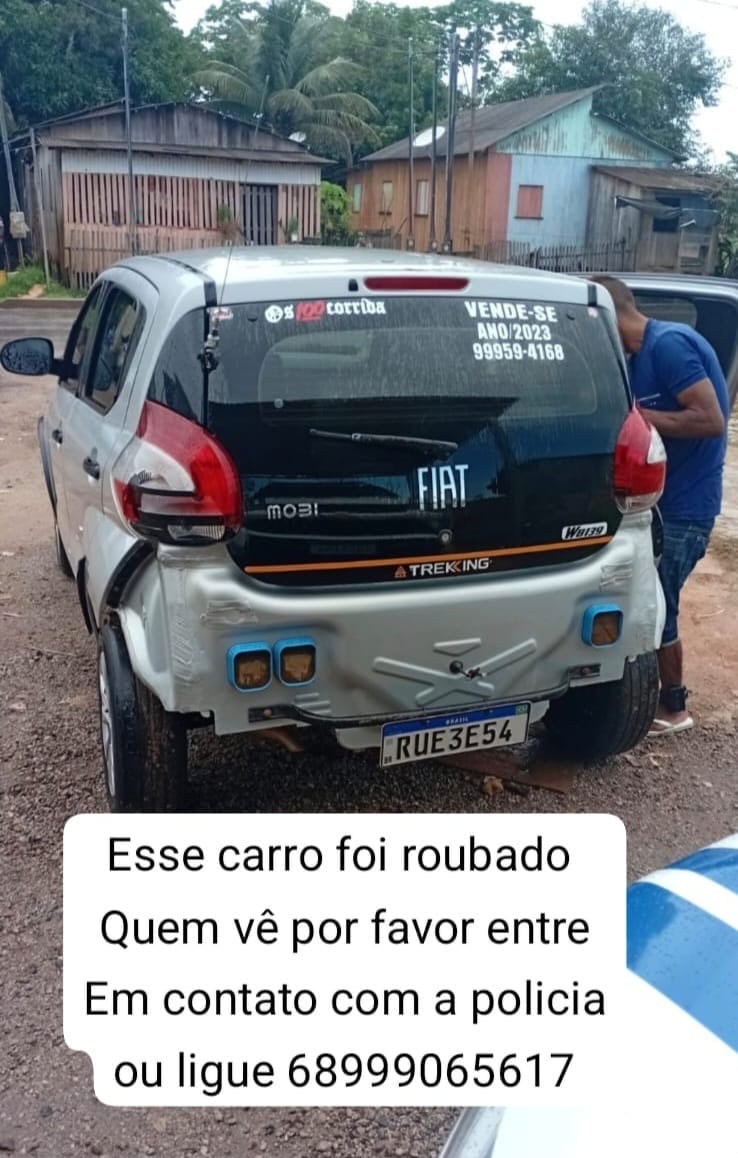 Motorista de app é encontrado com as mãos amarradas em ramal após ser rendido e assaltado