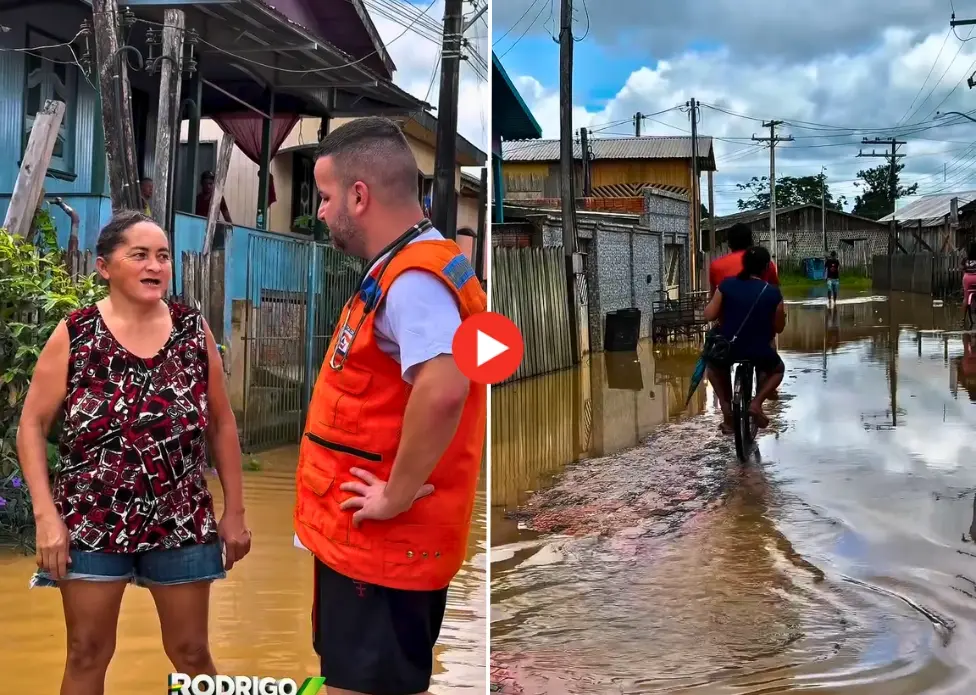 Rodrigo Damasceno destaca apoio às famílias afetadas pela cheia do rio