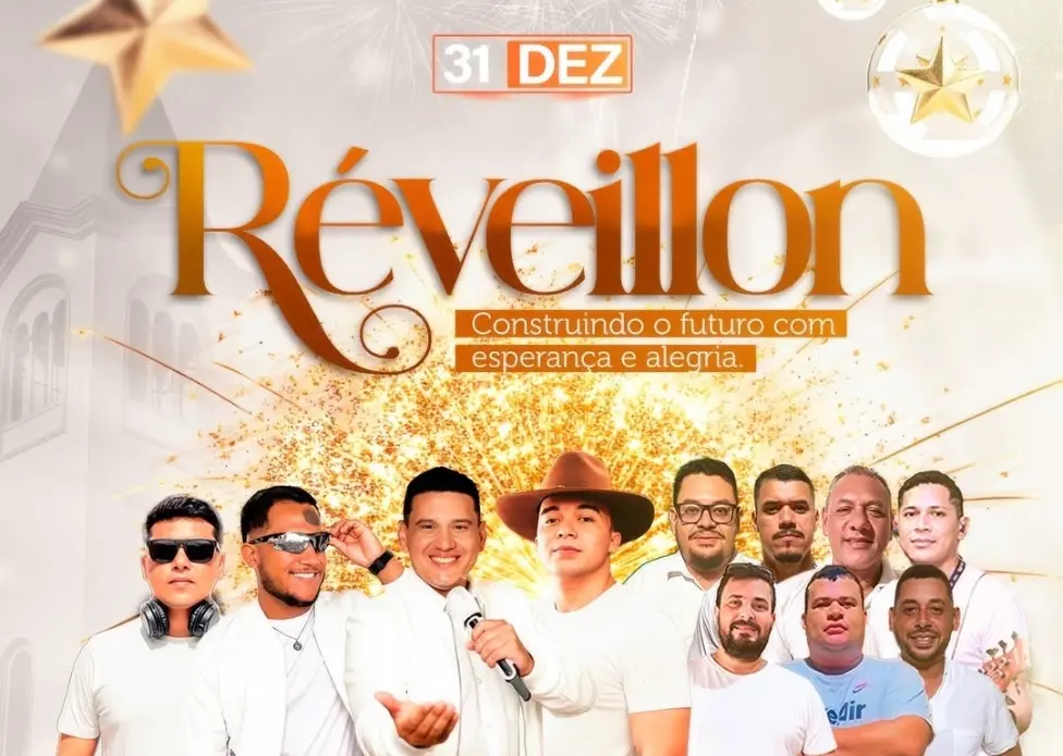 Réveillon 2026 de Xapuri terá shows na Praça São Gabriel
