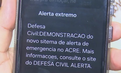 Ausência de alertas nos celulares gera críticas durante enchente atípica em Rio Branco