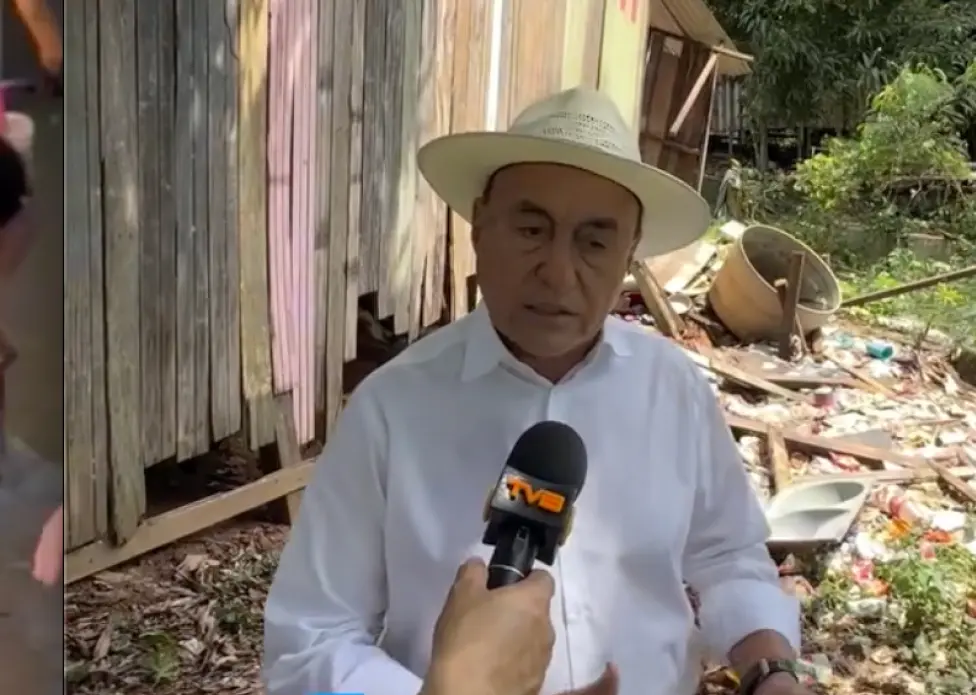 Bocalom lamenta desmoronamento e cobra apoio do MP e Defensoria para remoção de famílias