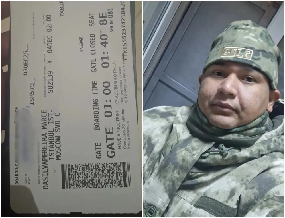 Morador de Roraima diz ter sido enganado com oferta de emprego e forçado a servir exército russo