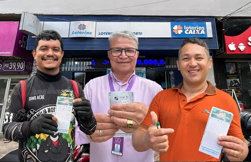 Acreanos lotam casas lotéricas sonhando com o prêmio de R$ 1 bilhão na Mega da Virada