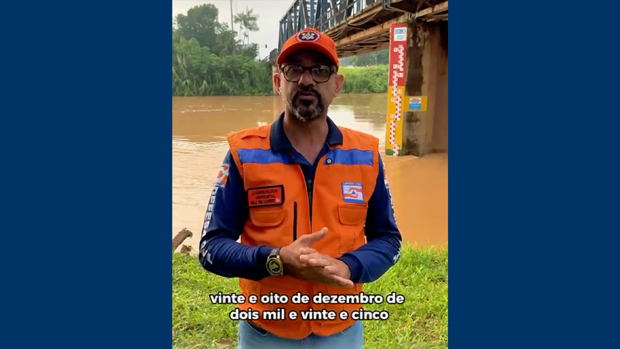 VÍDEO: Rio Acre entra em vazante em Brasiléia após atingir pico de 8,80 metros, informa Defesa Civil