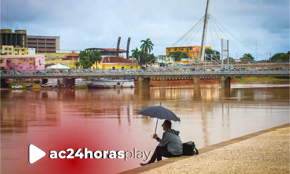 Defesa Civil registra queda no nível do Rio Acre, registrando 14,30 Metros