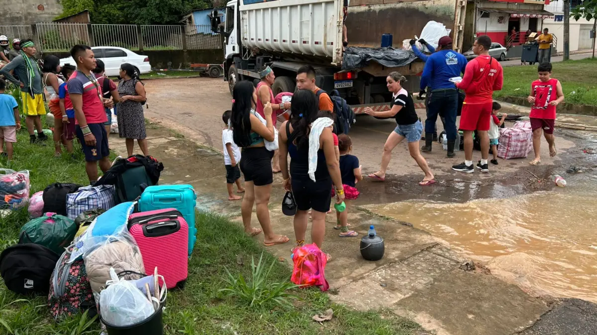 Cerca de 153 famílias e 400 pessoas seguem abrigadas em Rio Branco