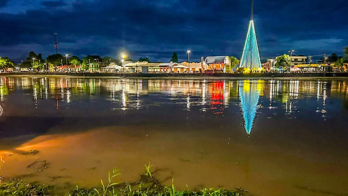 Rio Acre sobe mais 13 centímetros e atinge 14,43m na medição das 18h em Rio Branco