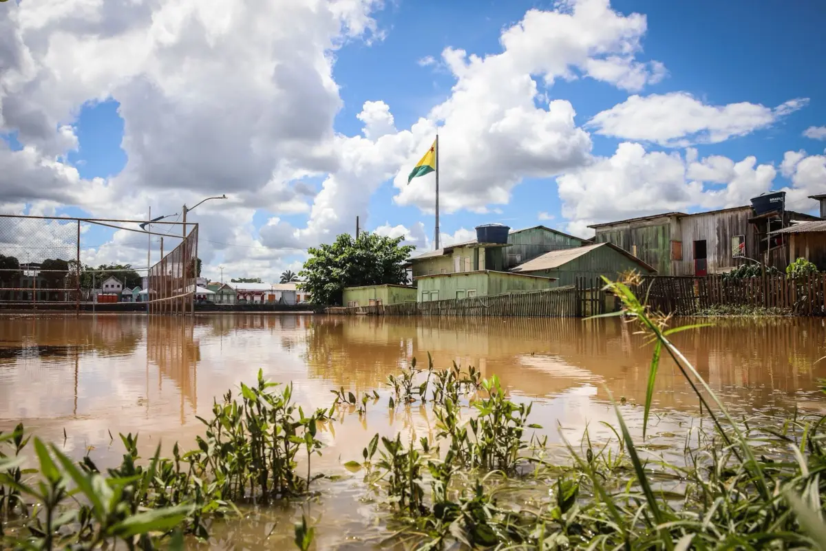 Rio Acre recua para 14,88 metros e Defesa Civil diz que iniciará desmobilização de dois abrigos