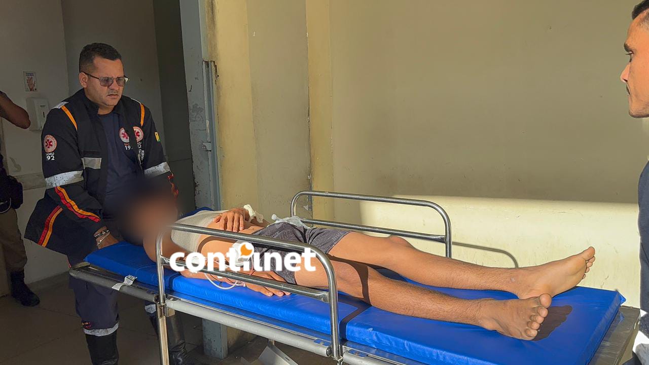 Adolescente de 13 anos é vítima de disparo de arma de fogo durante caçada com o irmão