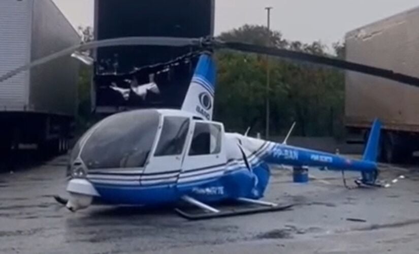 Helicóptero da Band cai durante pouso de emergência na Grande SP