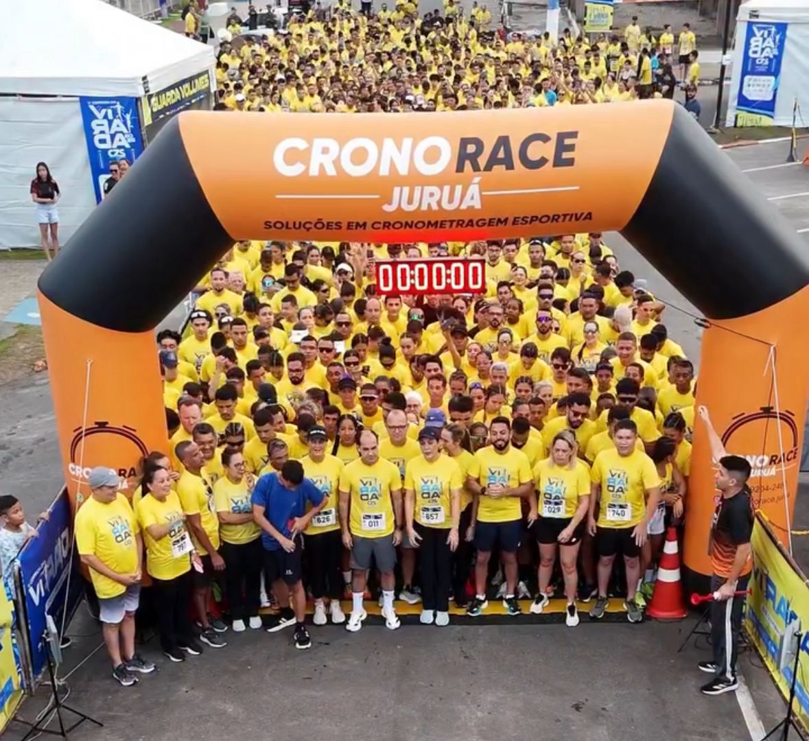 Cruzeiro do Sul realiza 5ª Corrida da Virada com grande participação de atletas e ação solidária