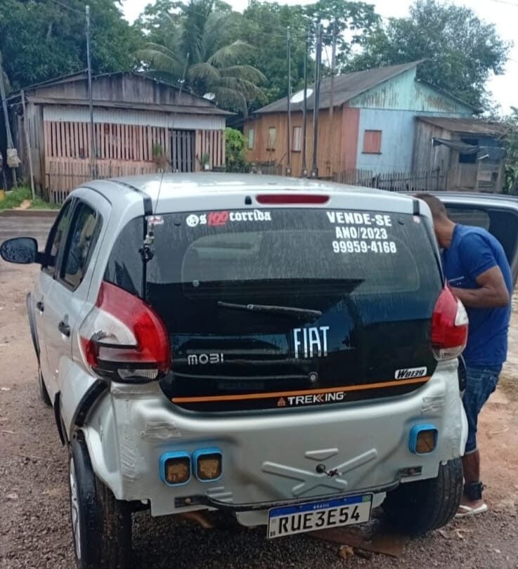 Motorista de aplicativo é rendido e tem carro roubado durante corrida no interior do Acre