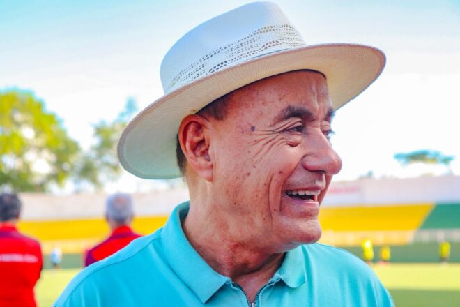 Tião Bocalom reforça apoio ao esporte durante visita ao Rio Branco Futebol Clube