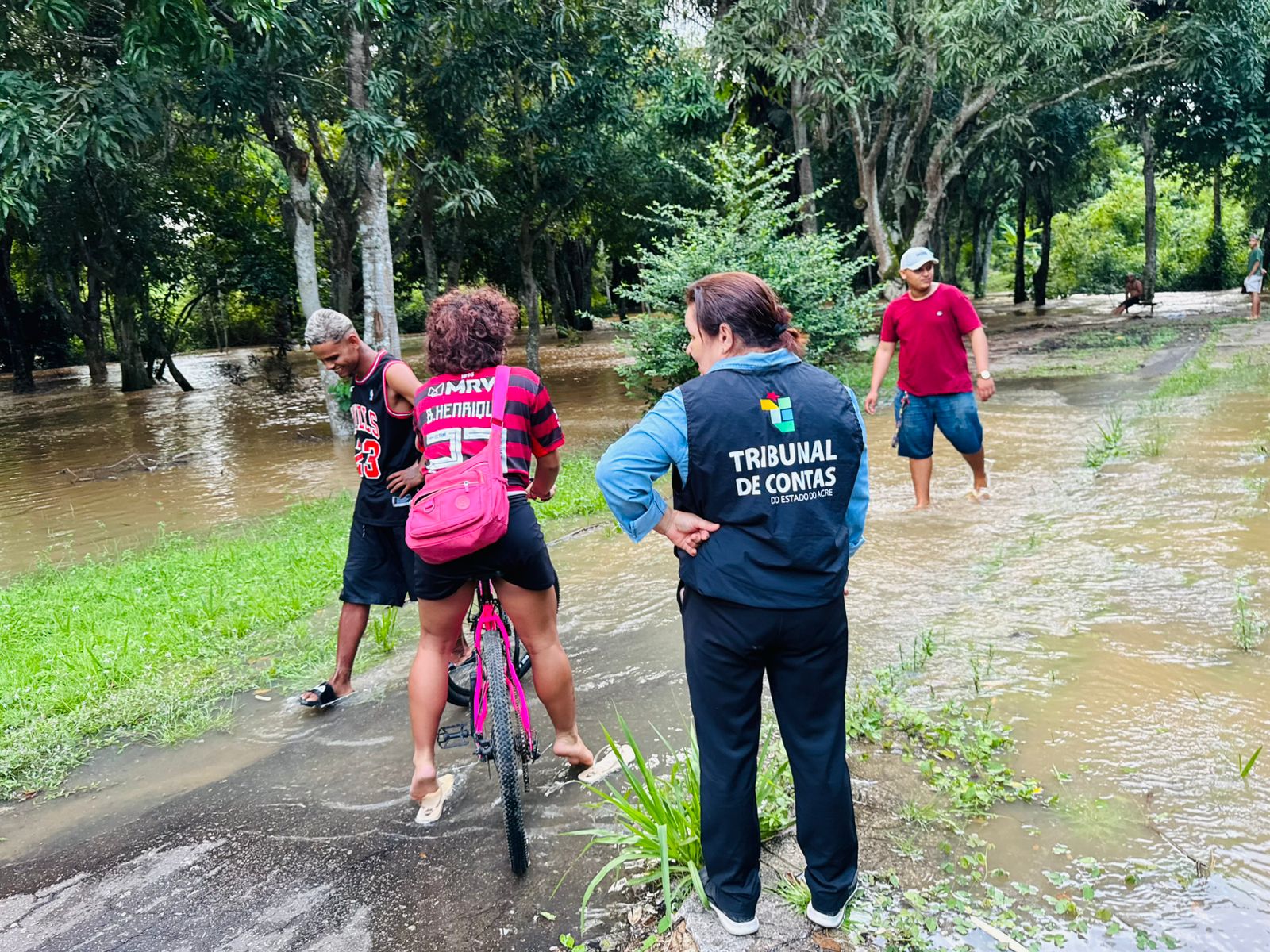 Tribunal de Contas do Acre monitora cheia do Igarapé São Francisco e reforça acompanhamento das ações públicas