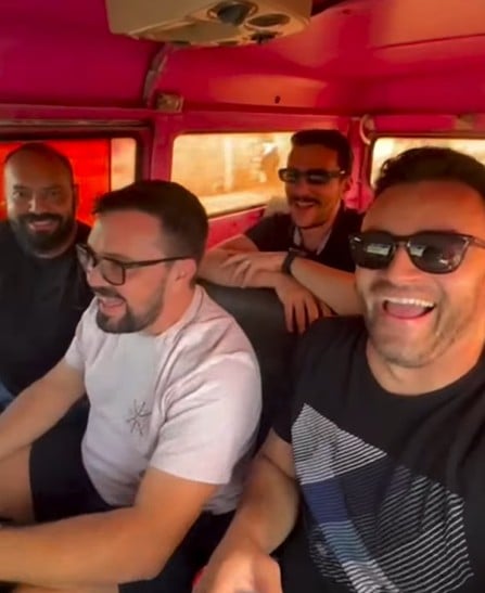 Despedida de solteiro em kombi vira tour animado pelos bares de Rio Branco