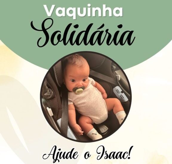 Bebê de 2 meses precisa de cirurgia urgente no crânio que custa R$ 145 mil e família pede ajuda