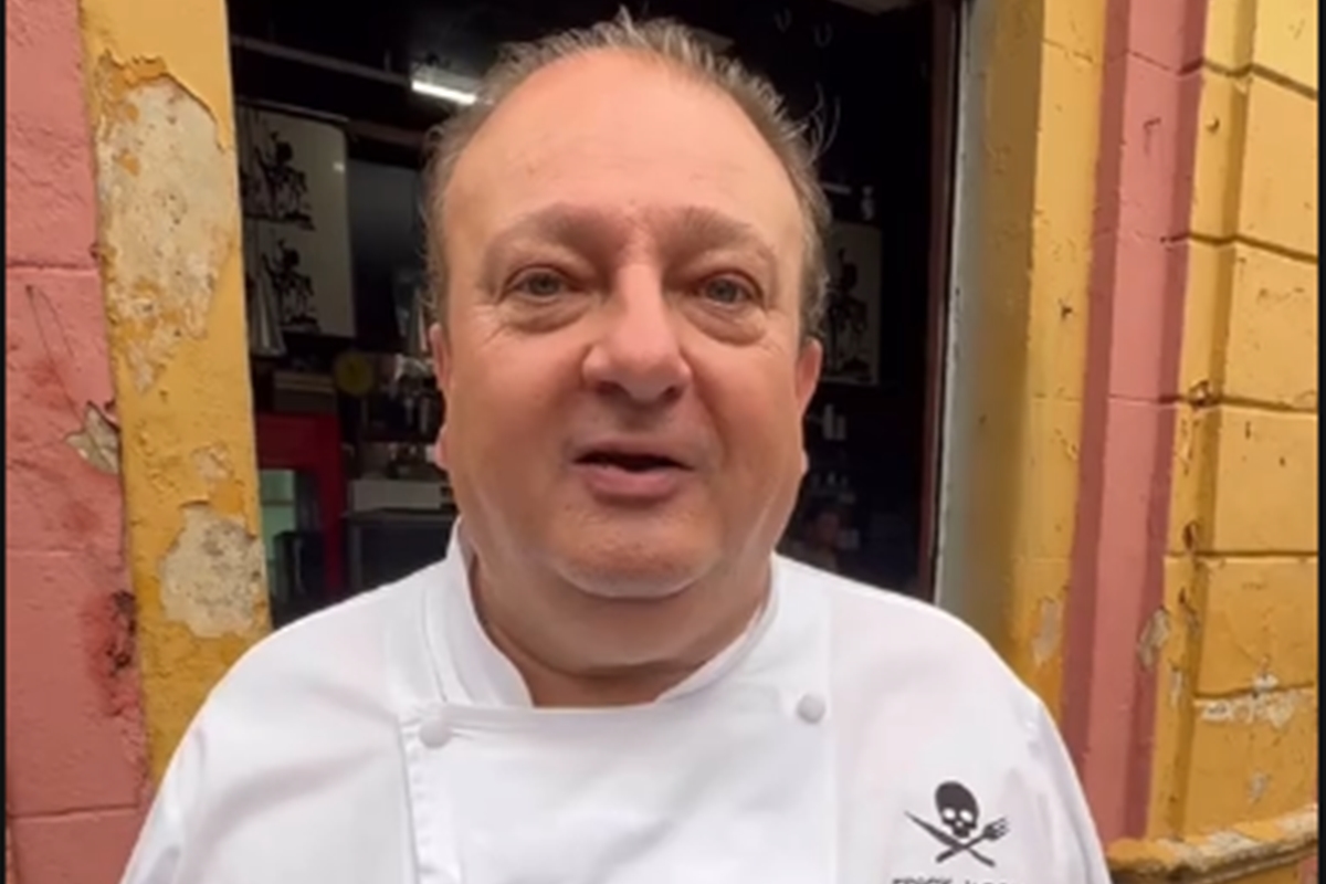 Pesadelo na Cozinha: Erick Jacquin polemiza ao pintar casarão tombado
