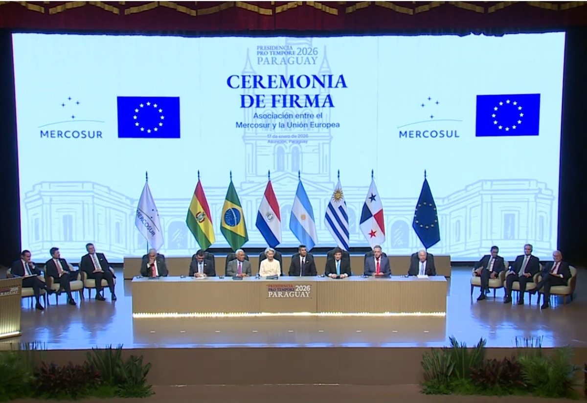 Mercosul e União Europeia assinam acordo de livre comércio no Paraguai