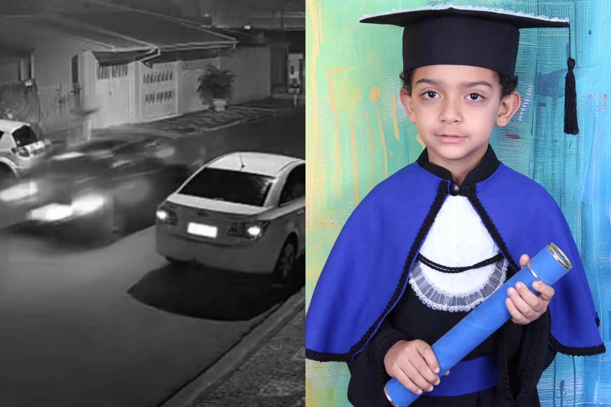 Menino de 6 anos é atropelado e morre após 3 dias internado. Vídeo