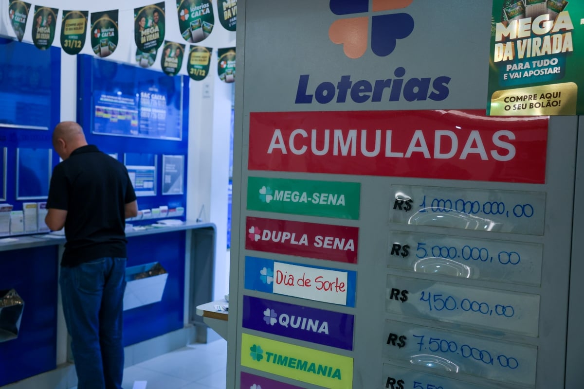 Mega da Virada tem adiamento inédito e prêmio atinge R$ 1,09 bilhão