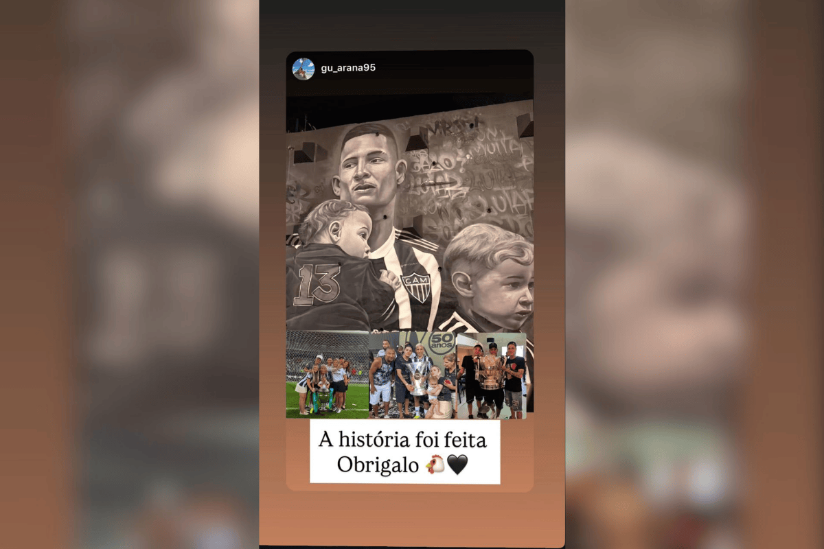 De saída do Atlético-MG, Guilherme Arana se despede do clube; confira