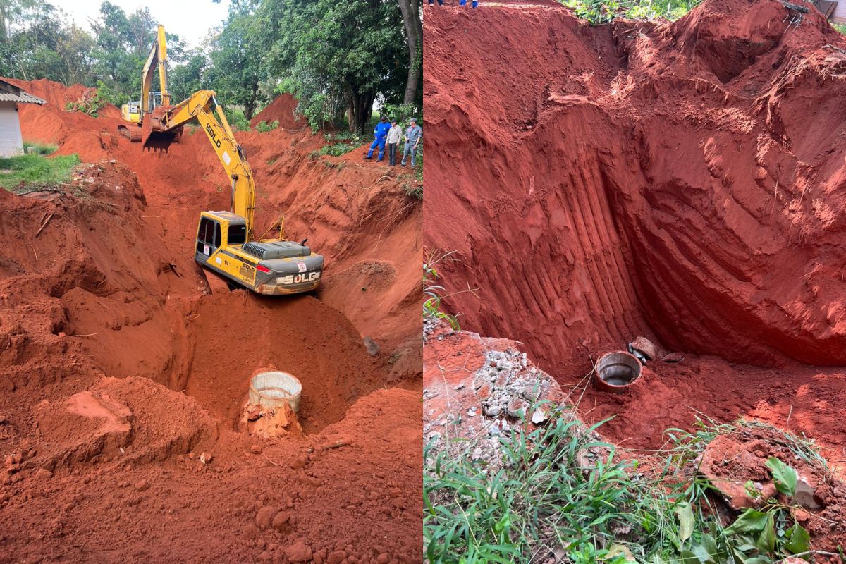 Imóvel é demolido em buscas por mulher desaparecida há mais de 15 dias