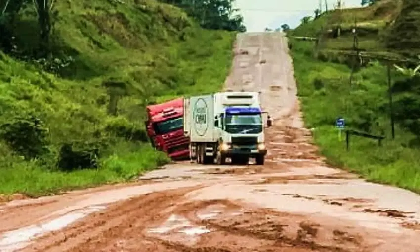 Setacre calcula que BR-364 entre a Capital e Cruzeiro impacta frete em 30%