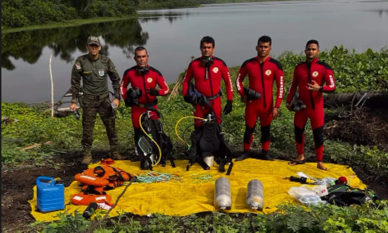 Bacabal: bombeiros intensificam buscas em lago por crianças sumidas. Veja vídeo