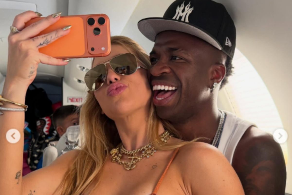 Virginia Fonseca se declara para Vini Jr. em nova foto; confira