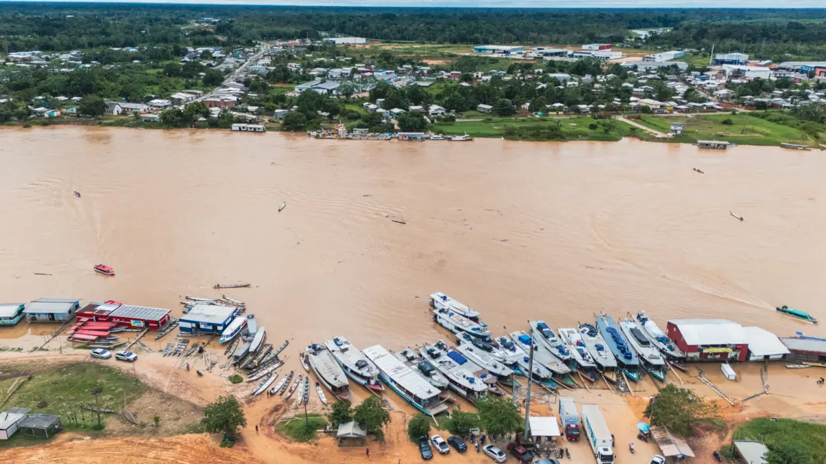 Nível do Rio Juruá se aproxima da cota de transbordamento em Cruzeiro do Sul