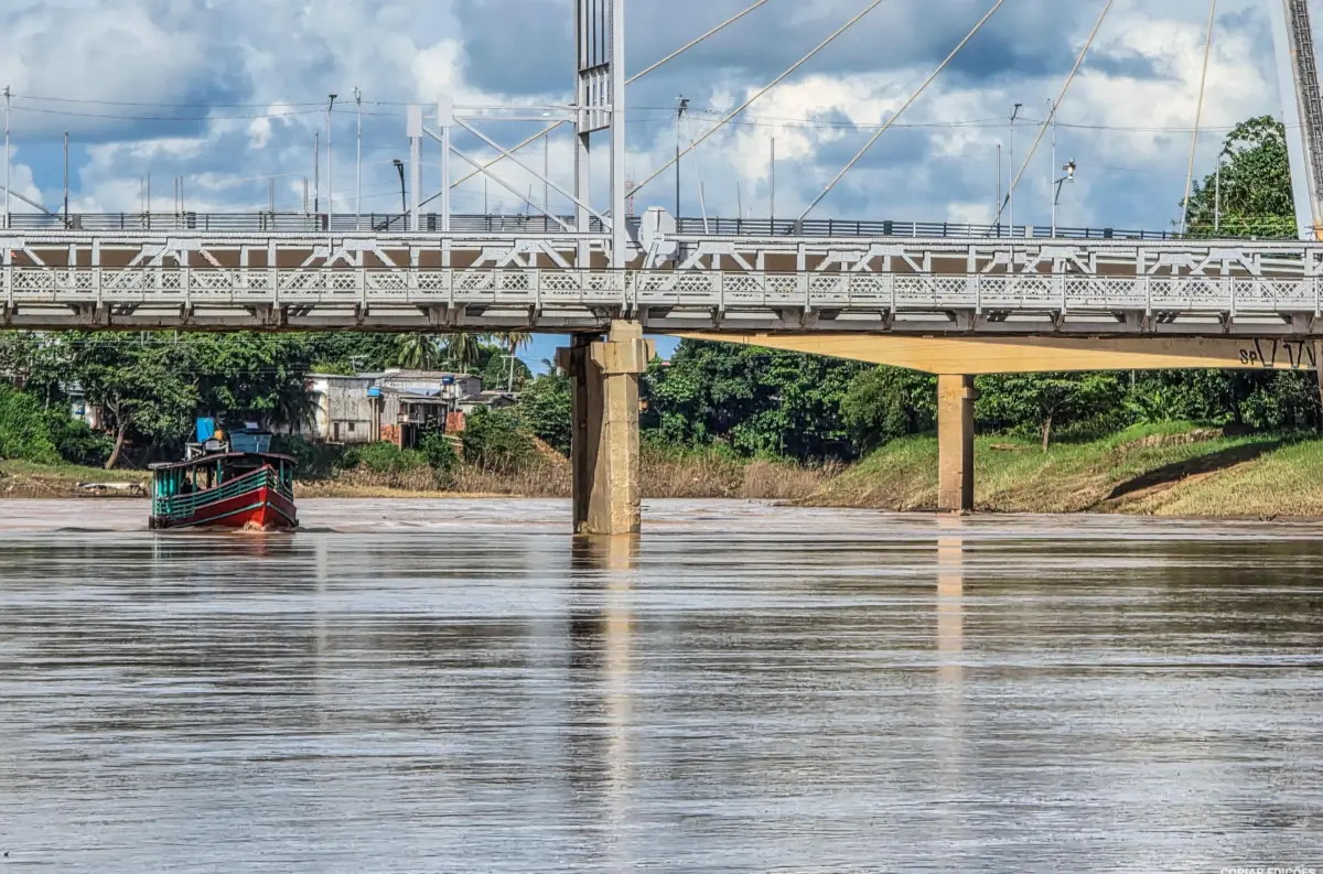Rio Acre permanece estável e abaixo da cota de alerta em Rio Branco