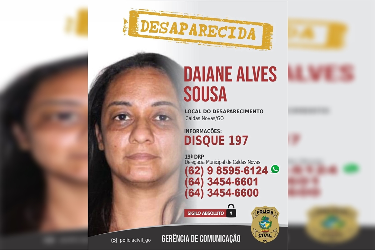 Caso Daiane: desaparecimento passa a ser investigado pela Homicídios