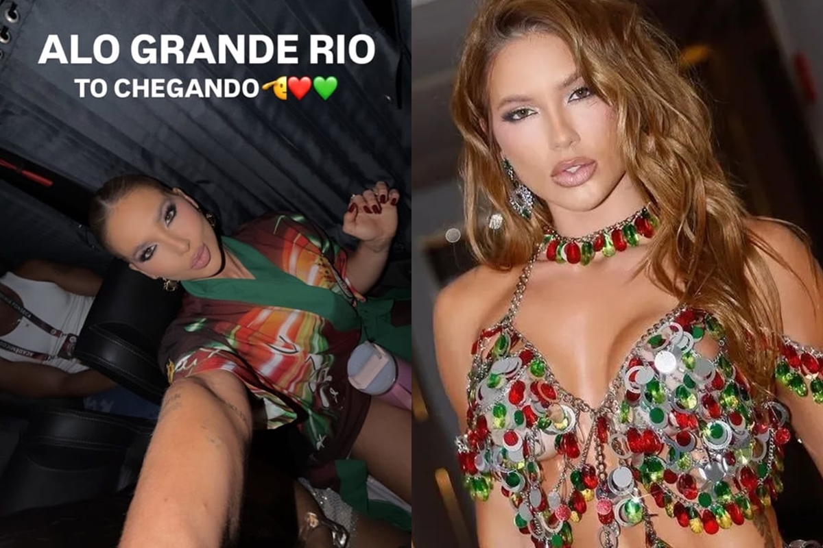 Virginia volta aos ensaios da Grande Rio após um mês de faltas