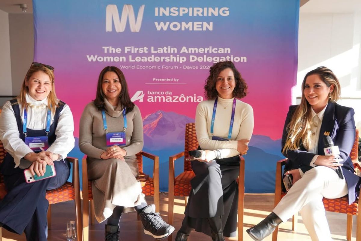 Liderança feminina ganha espaço estratégico em fórum na Suíça
