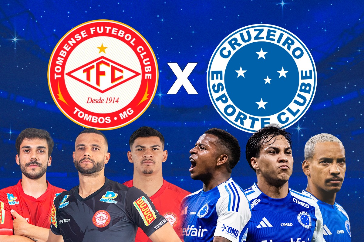 É hoje! Tombense x Cruzeiro se enfrentam pelo Campeonato Mineiro