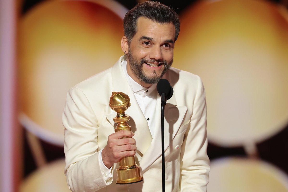 Globo de Ouro: Wagner Moura manda recado em português após vitória