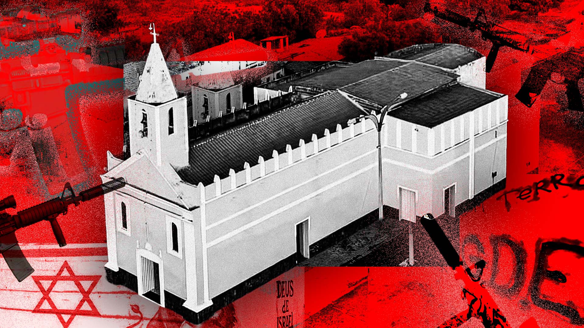 Guerra violenta entre facções transforma vilarejo em "cidade-fantasma"