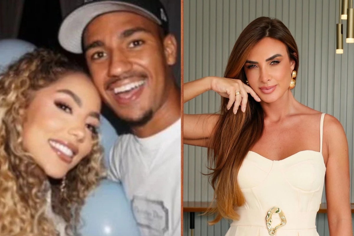 O que Nicole Bahls tem a ver com chá revelação de jogador do Flamengo