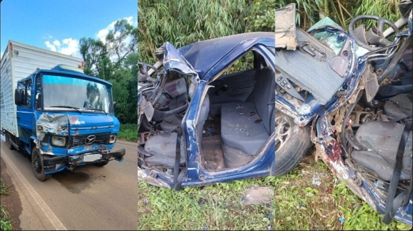 Acidente mata criança e fere outras 3. Nenhuma viajava na cadeirinha