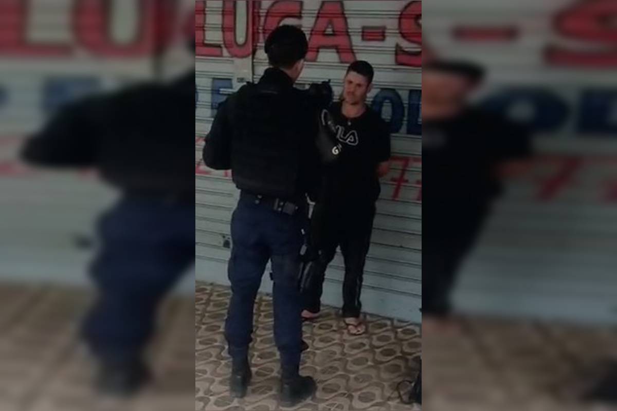 De tornozeleira, detento com 16 crimes é preso por tráfico na Asa Sul. Veja vídeo
