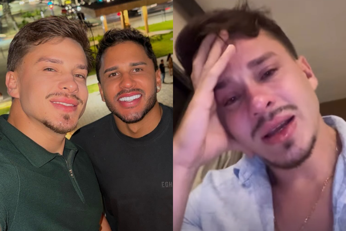 Suposto affair de Lucas Guimarães chora ao ser chamado de acompanhante